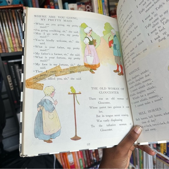 The Real Mother Goose (1977) Vintage Children’s Book - Picture 8 of 10